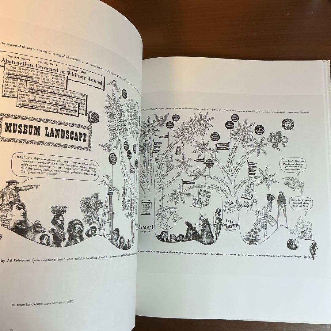 洋書 HOW TO LOOK Ad Reinhardt Art Comics