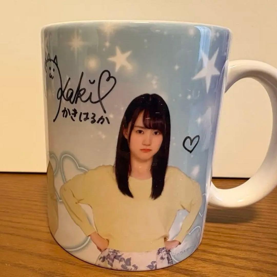 乃木坂46賀喜遥香　直筆サイン入りマグカップ