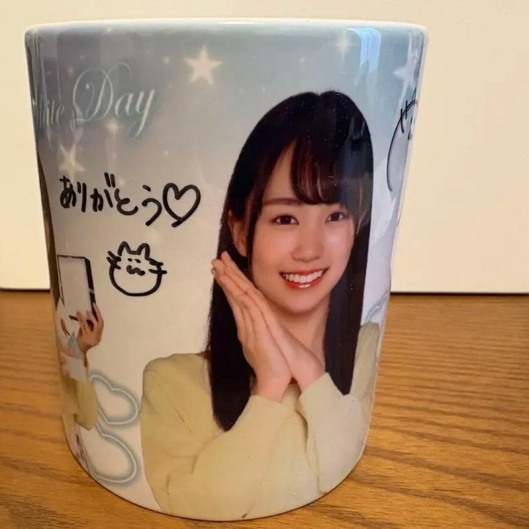 乃木坂46賀喜遥香　直筆サイン入りマグカップ