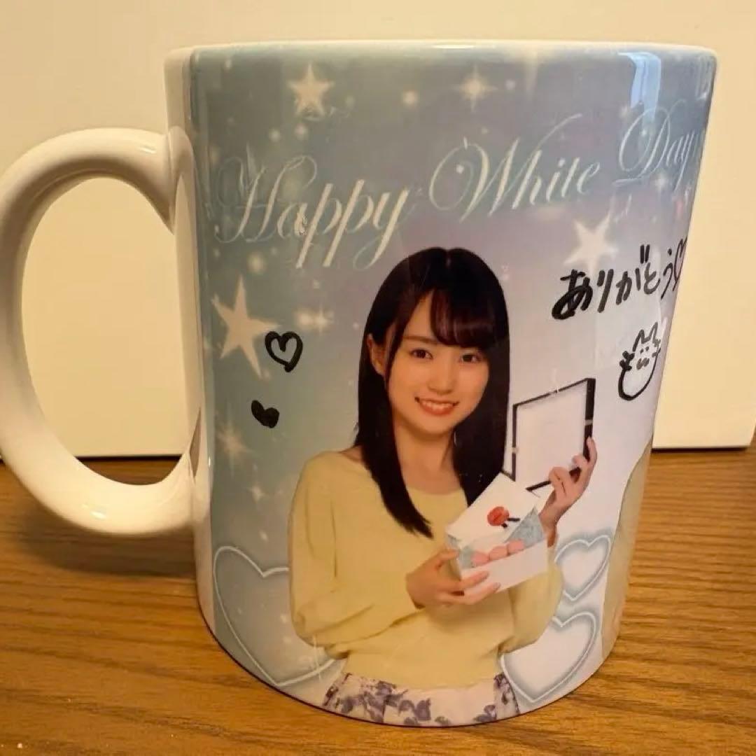 乃木坂46賀喜遥香　直筆サイン入りマグカップ