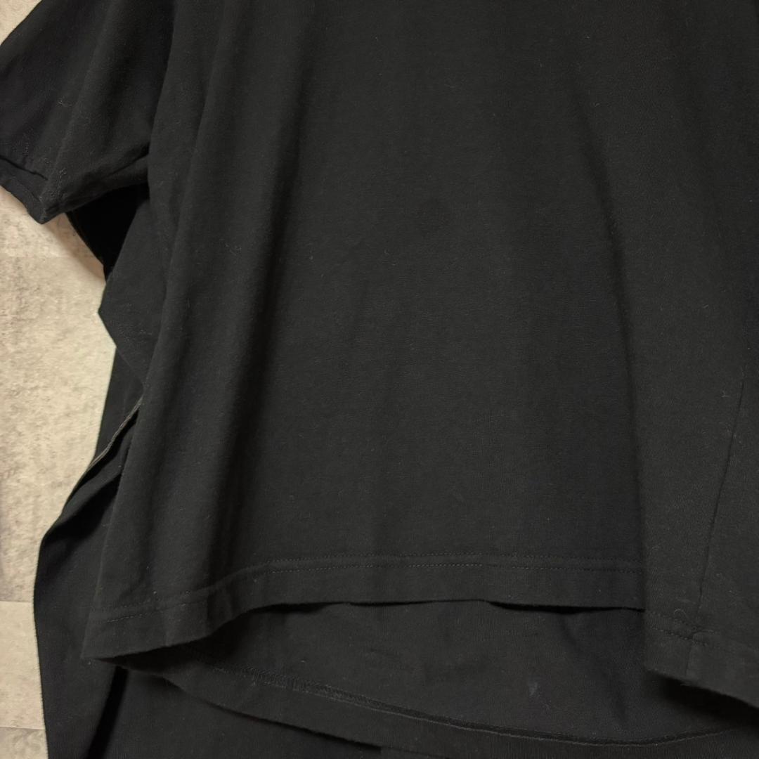 CELINE セリーヌ レザーパイピング　バックプリーツ　デザインTEE M67