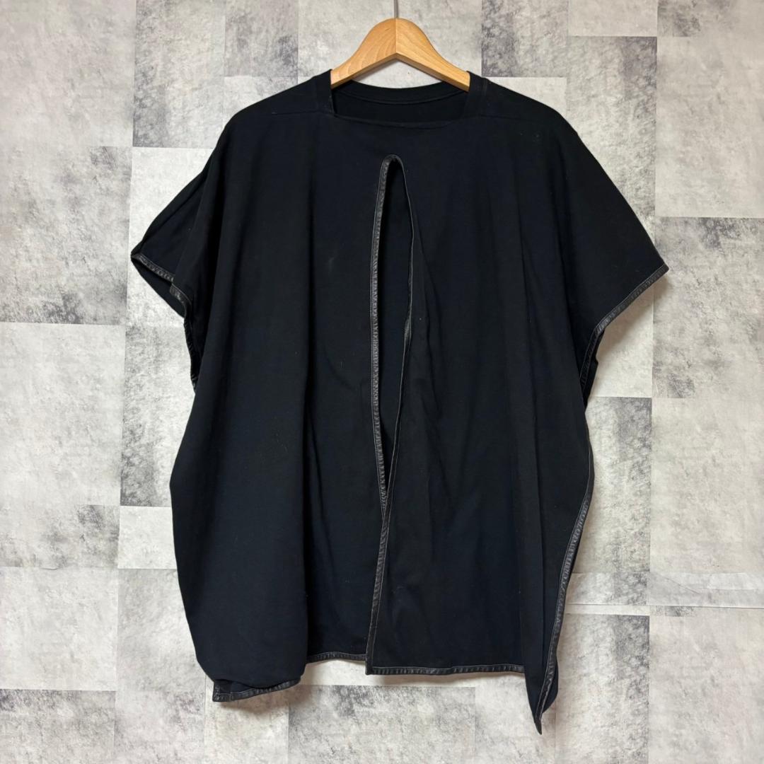 CELINE セリーヌ レザーパイピング　バックプリーツ　デザインTEE M67