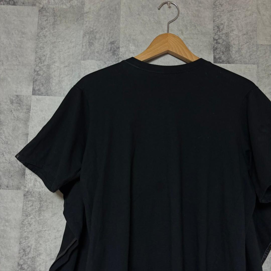 CELINE セリーヌ レザーパイピング　バックプリーツ　デザインTEE M67