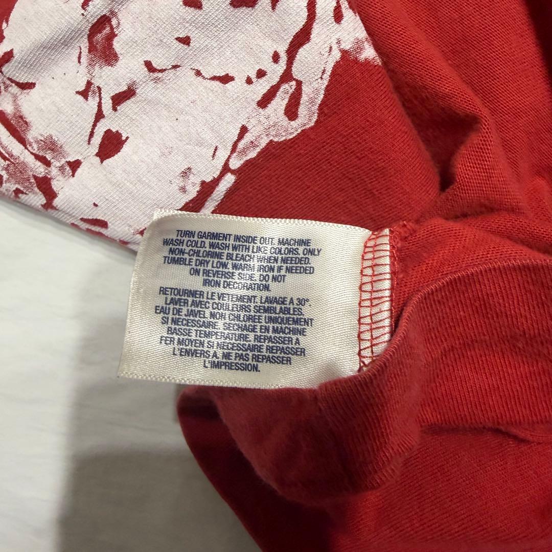 90s Polo by RALPH LAUREN ビックポニー　レッド　裾ポニー