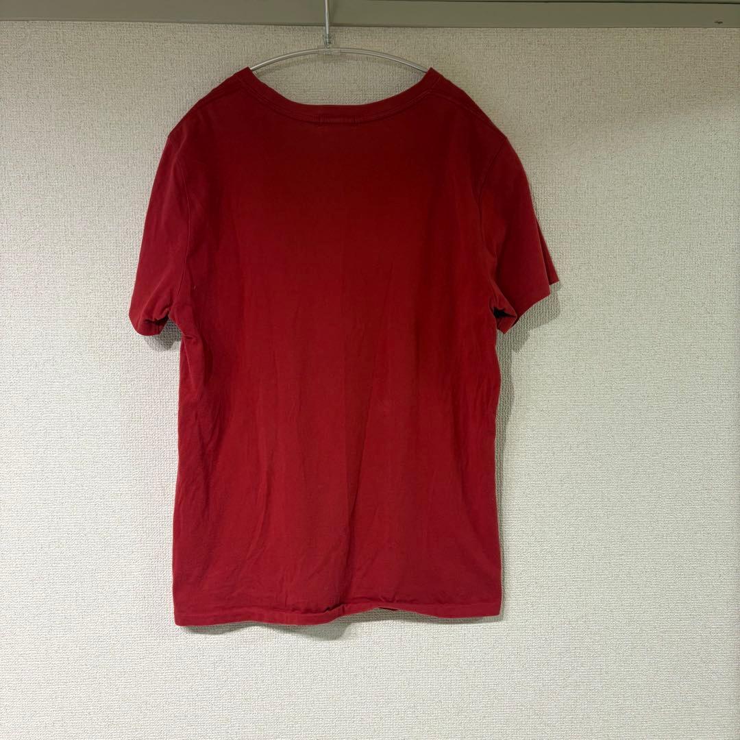 90s Polo by RALPH LAUREN ビックポニー　レッド　裾ポニー
