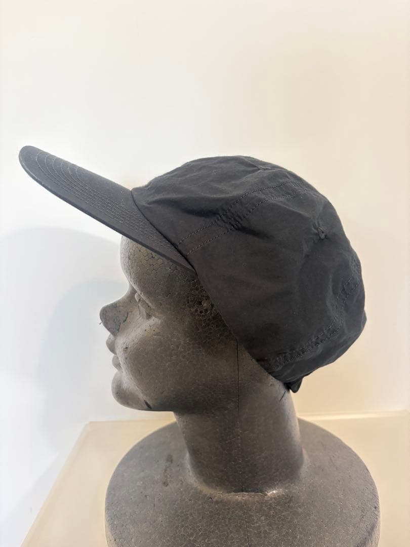 帽子 ovy Cotton Shirring 6Panel Cap (black)