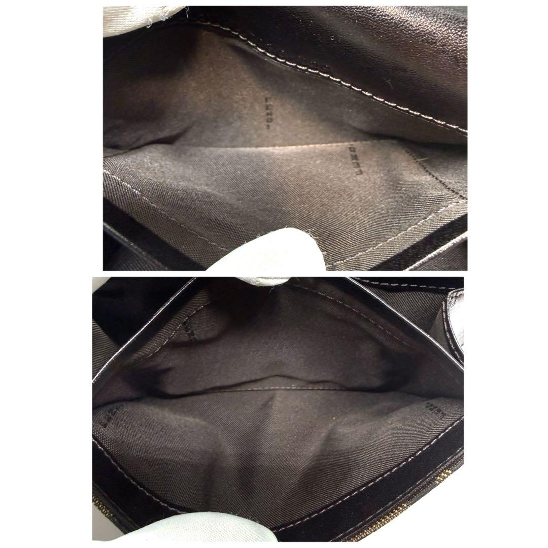 FENDI フェンディ ズッカ 財布 FF金具 マンマ キャンバス レザー