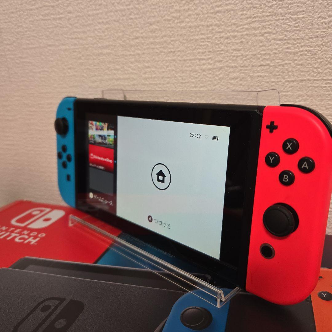 【動作確認済み】　Nintendo Switch　ネオン　箱付き　スイッチ