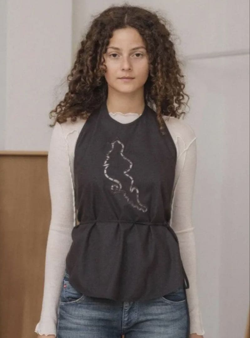 B*Z様 Baserange Lei Apron Top Bridge Grey