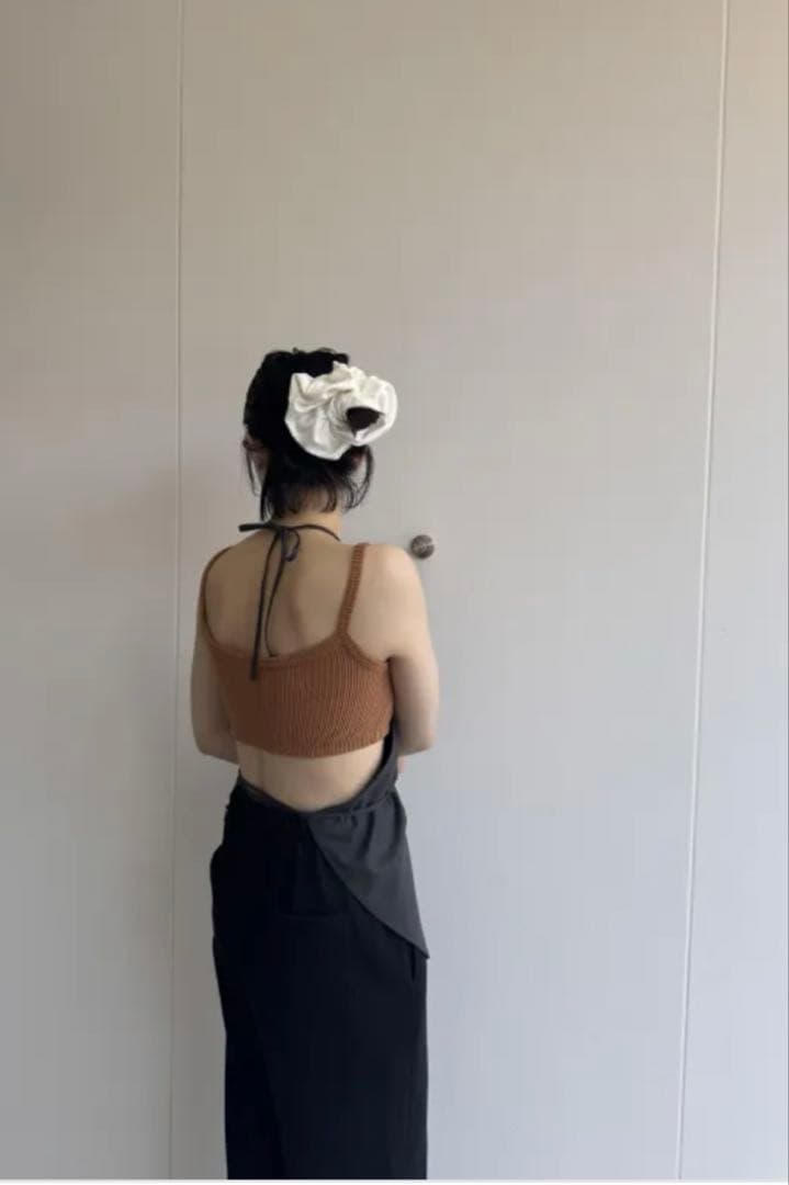 B*Z様 Baserange Lei Apron Top Bridge Grey