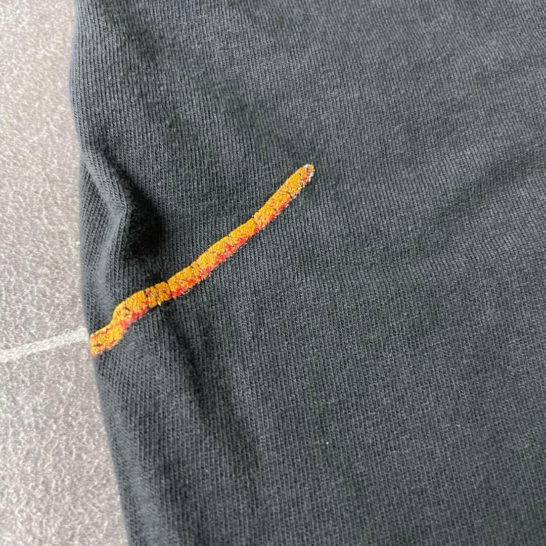 Marlboro Lizard マルボロ トカゲ ポケットTシャツ フェード L