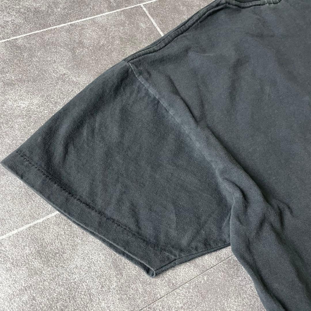 Marlboro Lizard マルボロ トカゲ ポケットTシャツ フェード L