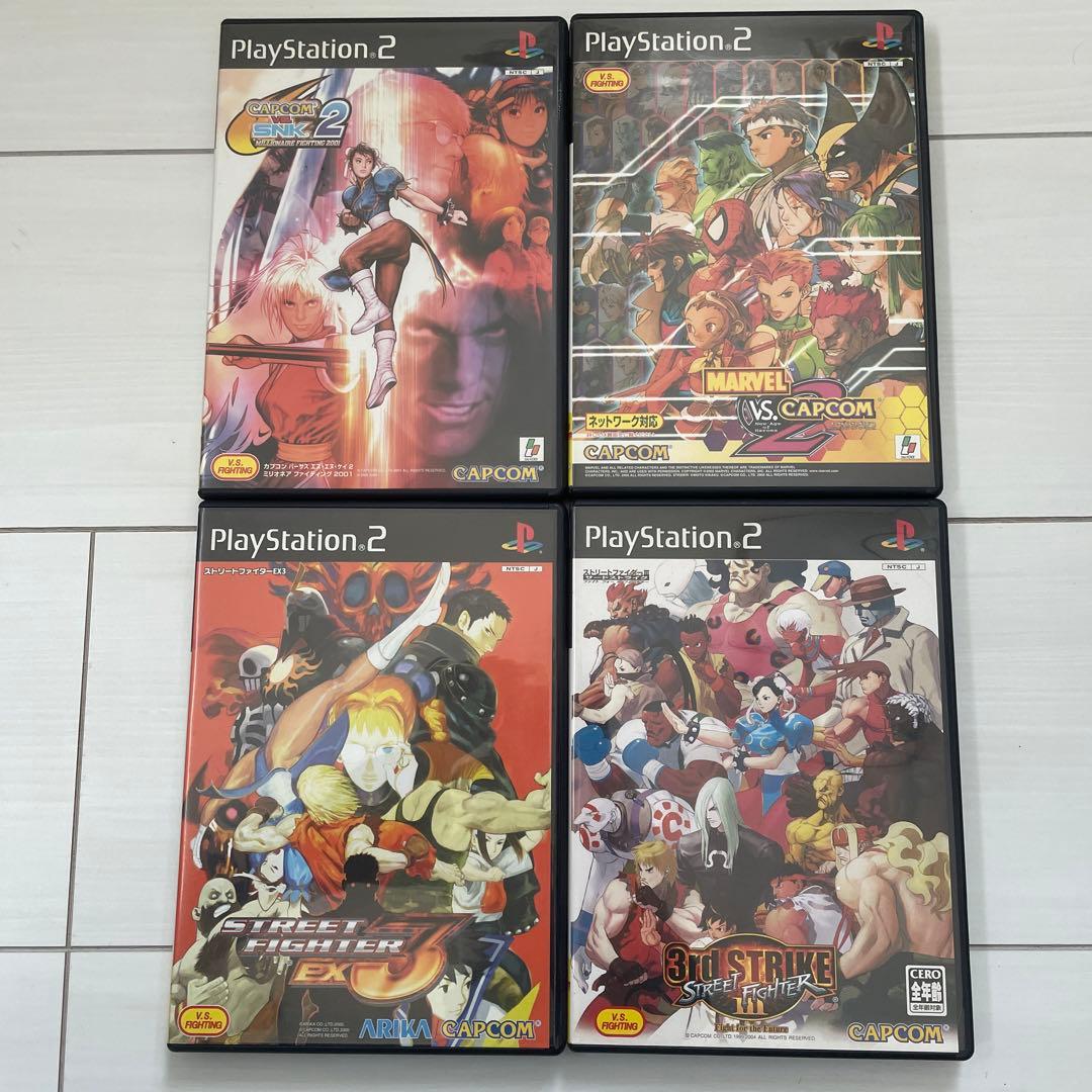 PS2ソフト ストリートファイター４点セット