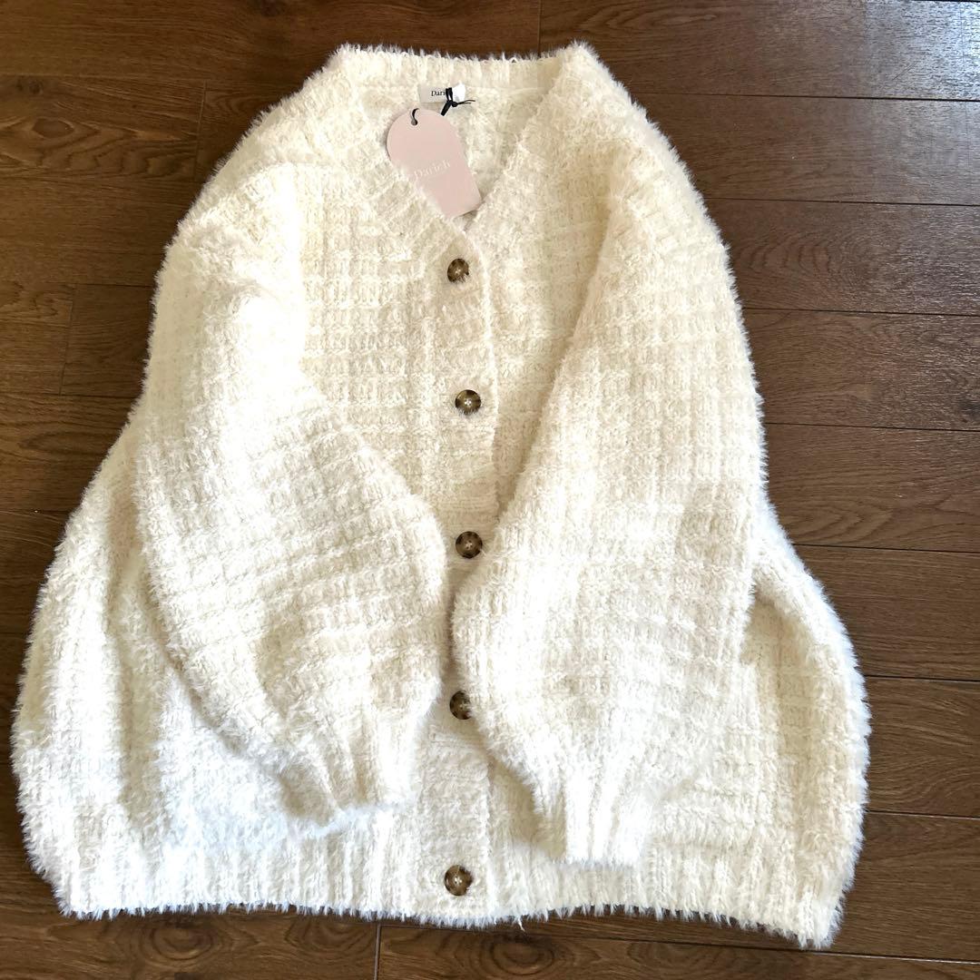 新品❣️即買い❣️Darich モールボリュームニットカーディガン ❣️55%OFF❣️