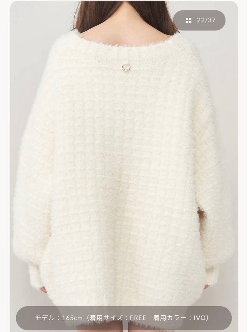 新品❣️即買い❣️Darich モールボリュームニットカーディガン ❣️55%OFF❣️
