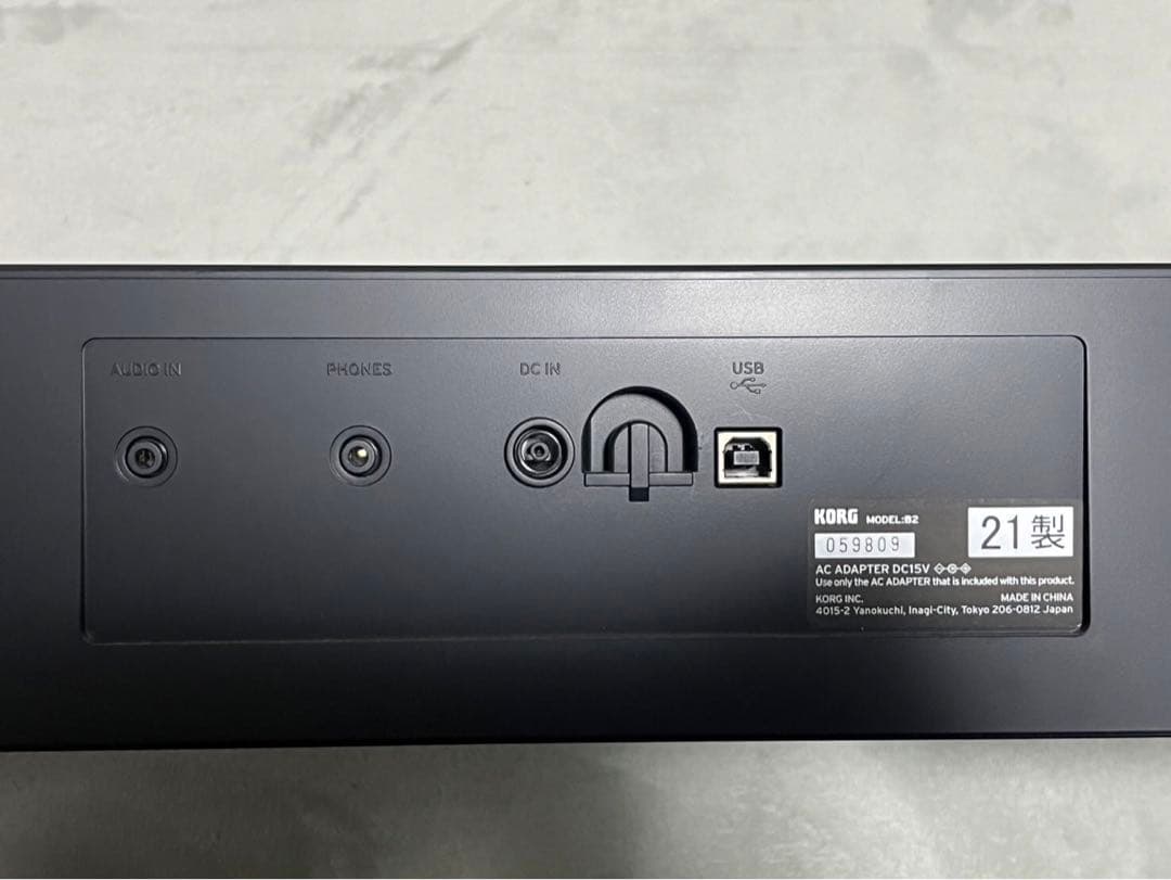 美品‼️KORG 電子ピアノ B2 デジタルピアノ 2021年製 88鍵盤