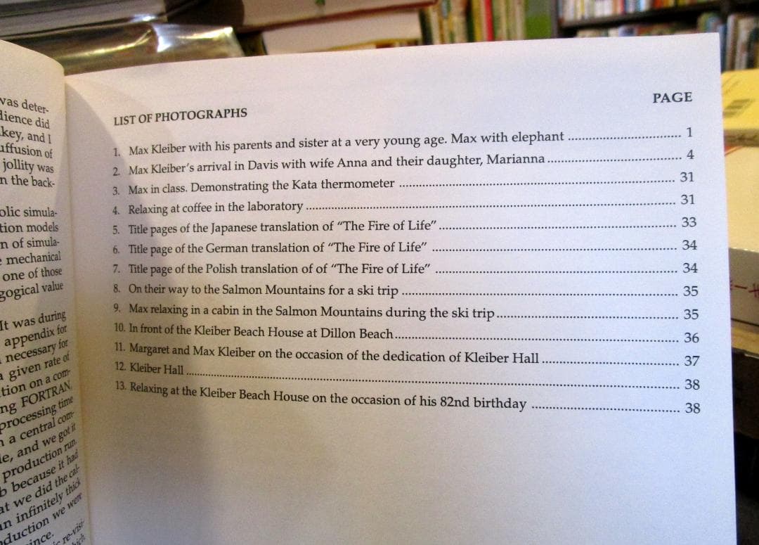 MAX KLEIBER　　A Festschrift Commemorating