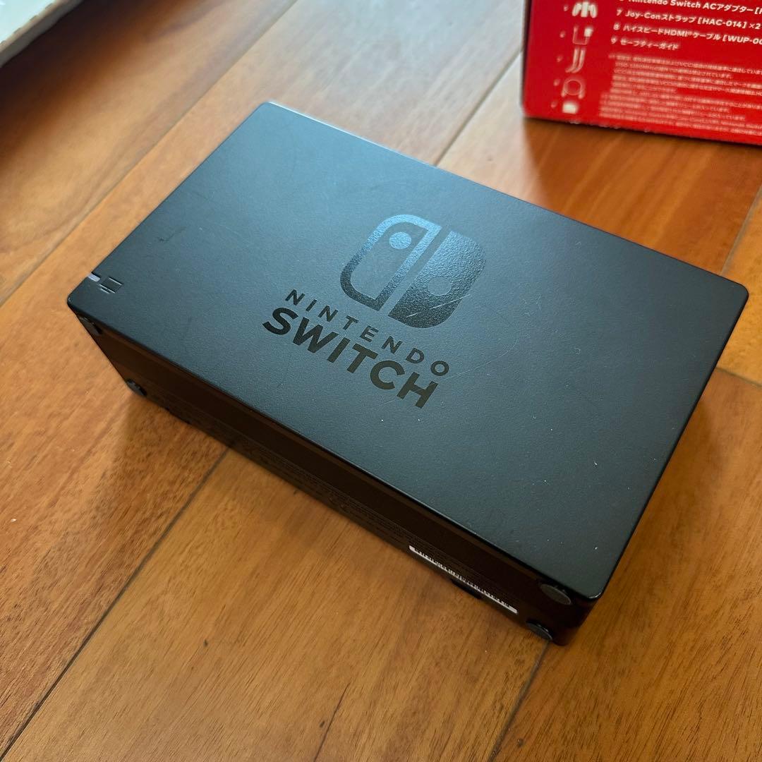 Nintendo Switch ネオンレッド/ブルー 本体 【美品】ケース付き