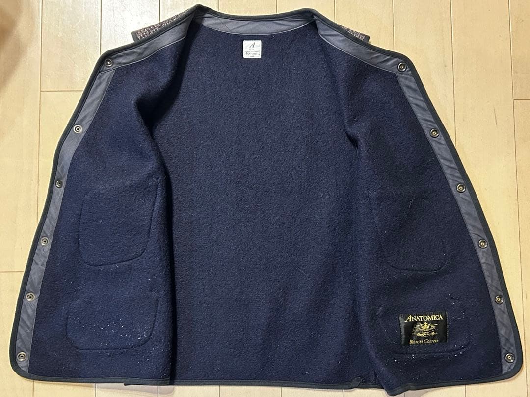 【美品】ANATOMICA ビーチクロスベスト サイズ44