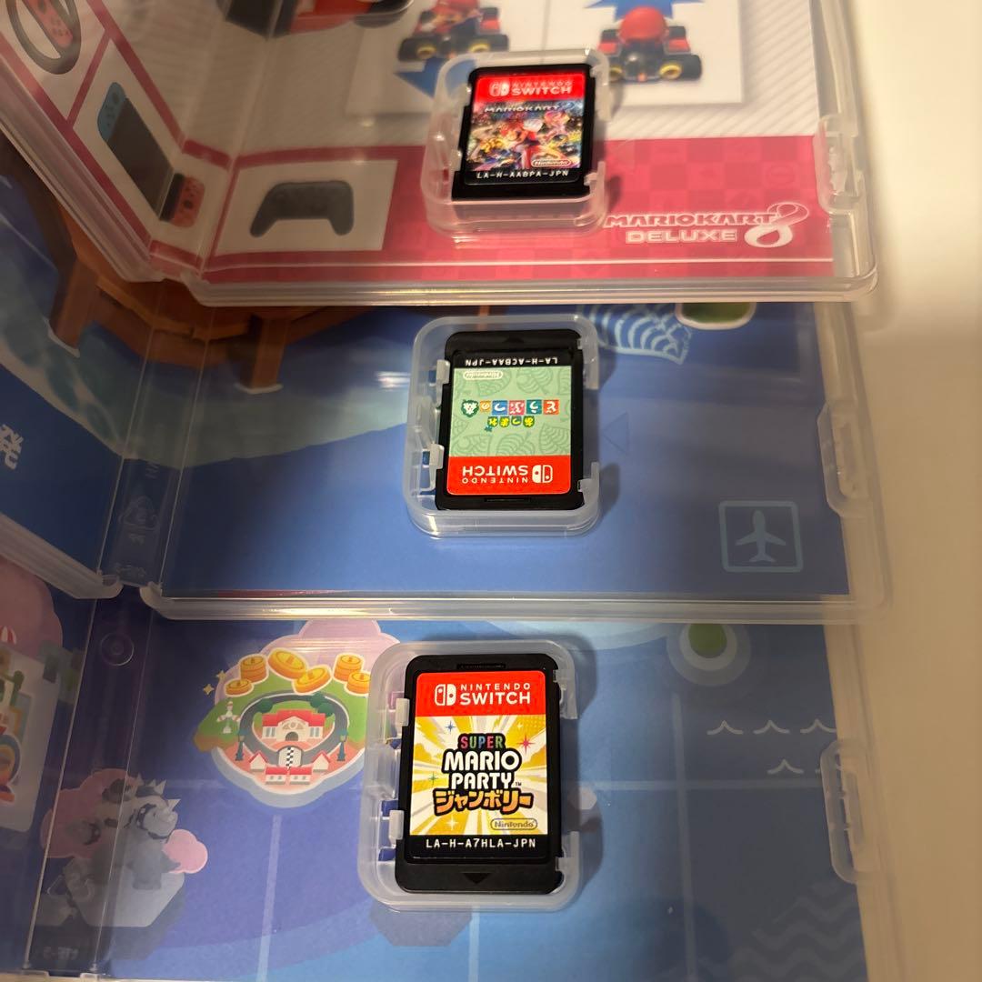マリオパーティジャンボリー　あつまれどうぶつの森　マリオカート8 Switch