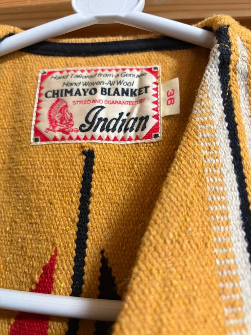t*様 インディアンモーターサイクル　chimayo ベスト　vintage