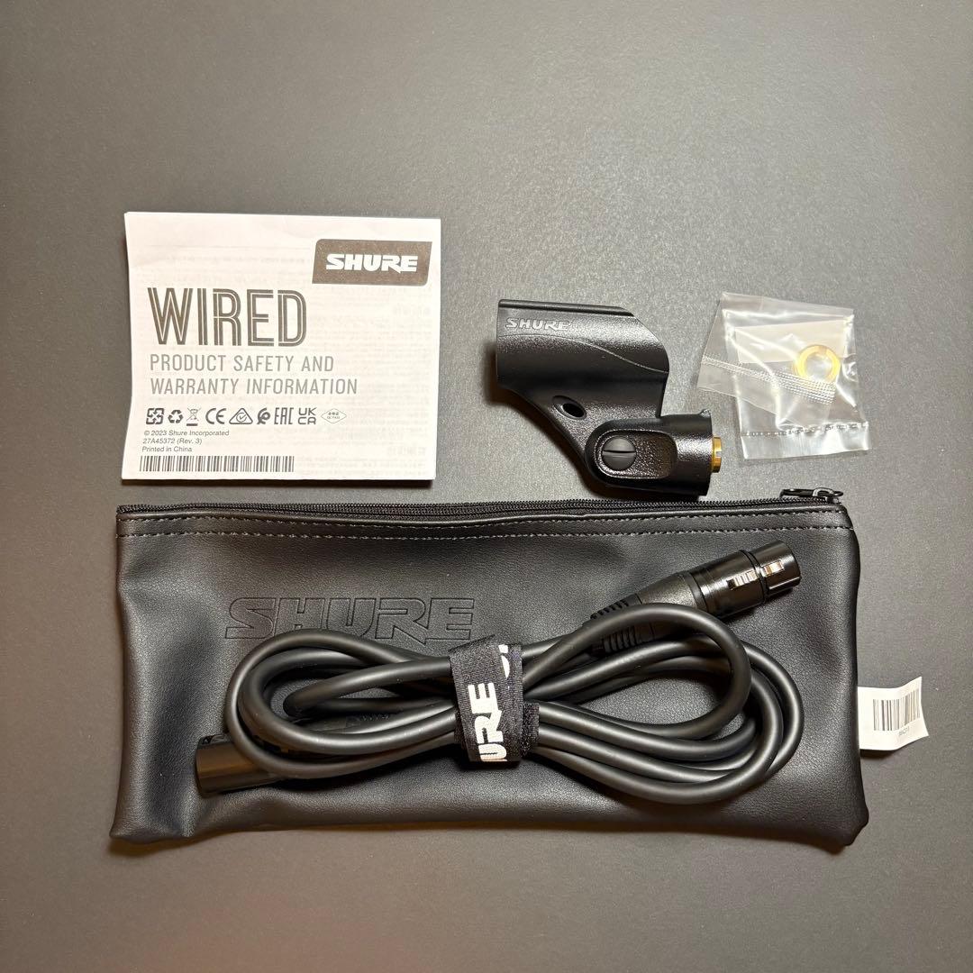 SHURE SM57 純正風防付き