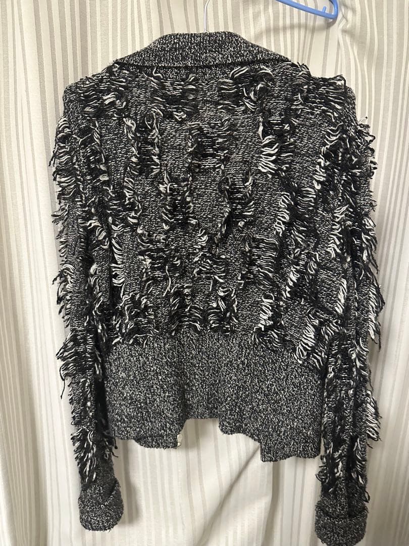 T*u様 McQ Alexander McQueen ツイードジップアップブルゾ