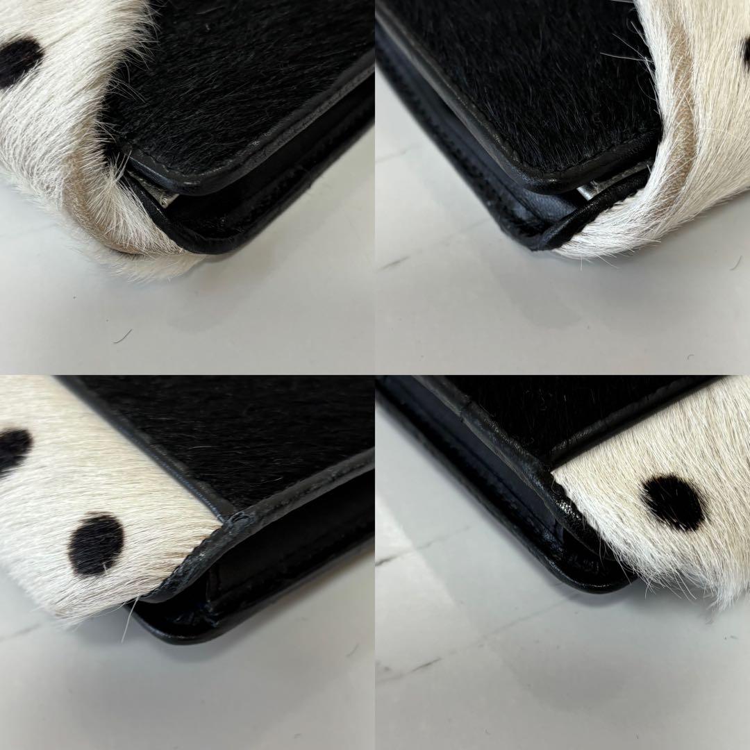 完売品✨ヒロコハヤシSEMIDIO セミディオ ハラコ ドット マルチ財布