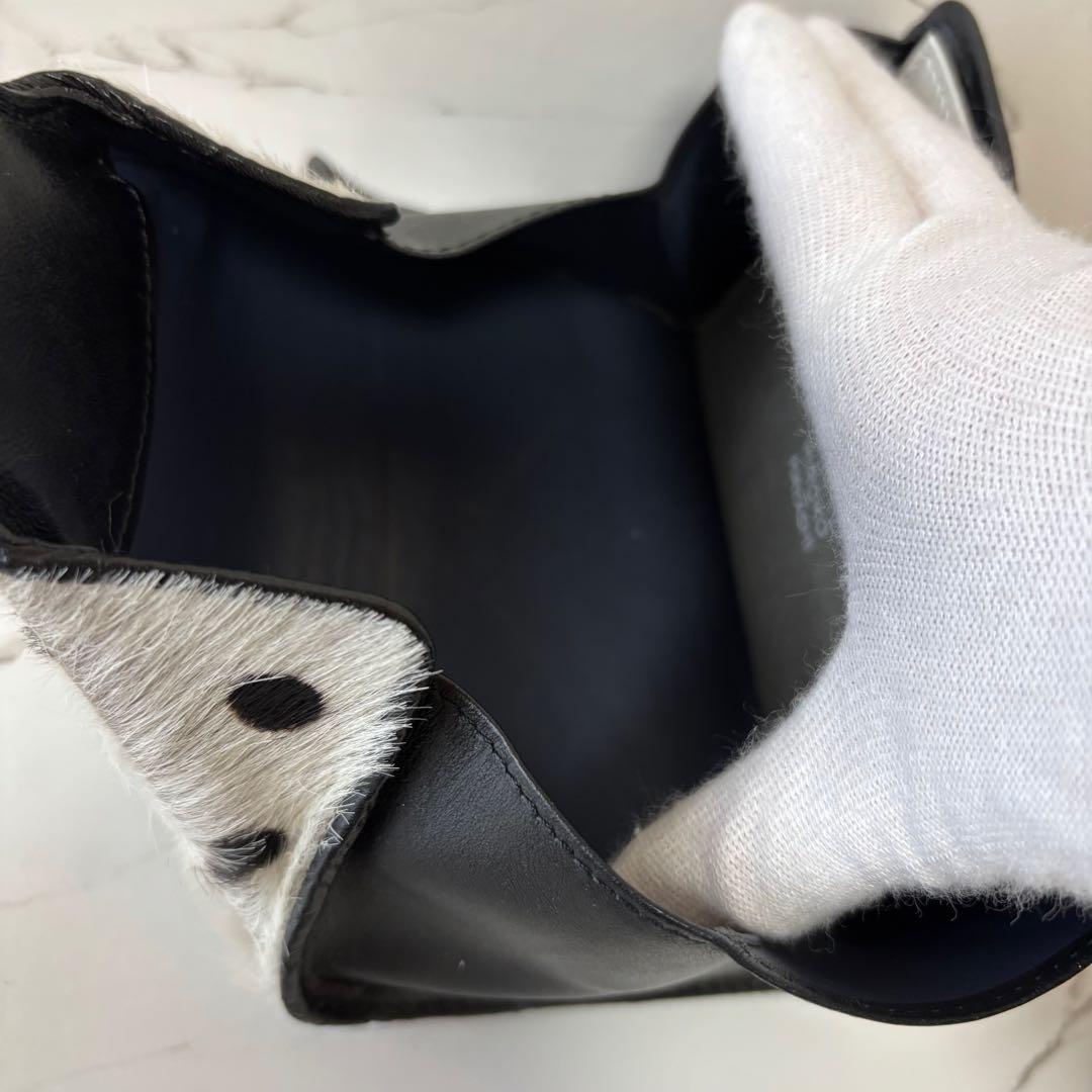 完売品✨ヒロコハヤシSEMIDIO セミディオ ハラコ ドット マルチ財布