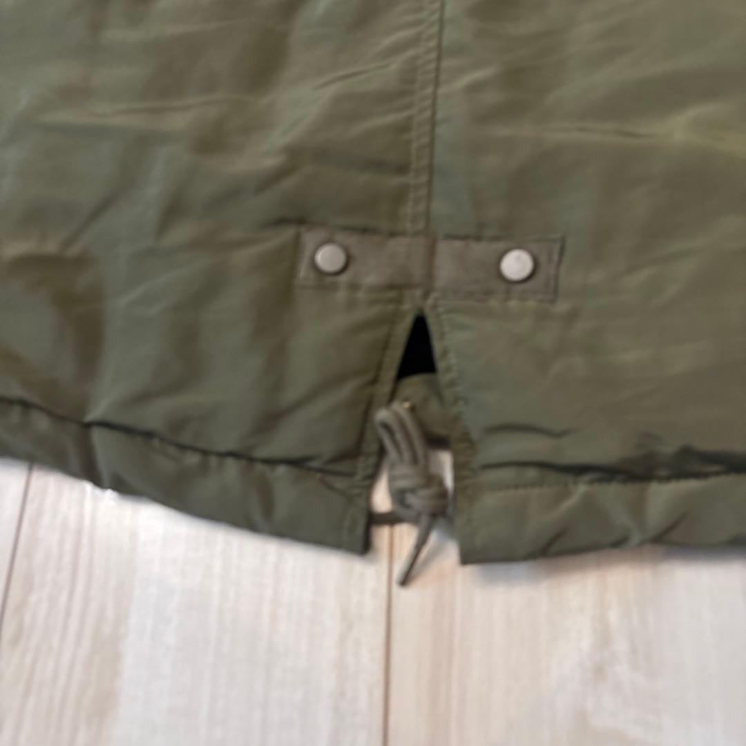 GAP ボア付きモッズコート Lサイズ カーキ