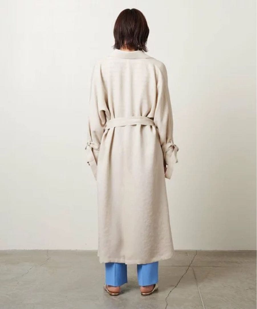 新品★ ロング テーラードコート オリーブ カーキ UNITED ARROWS