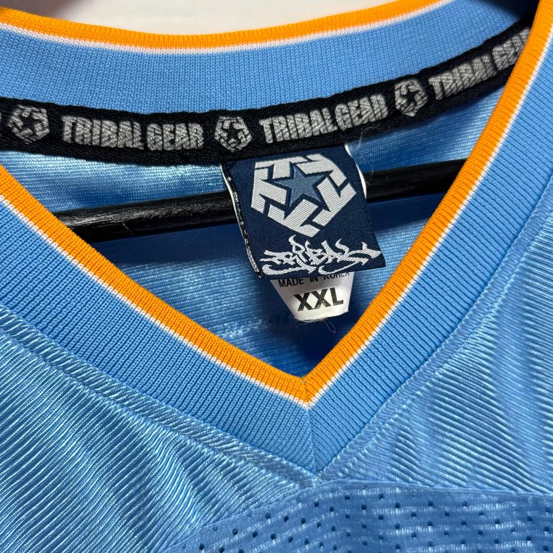 希少【TRIBAL GEAR】y2k 00's football shirt