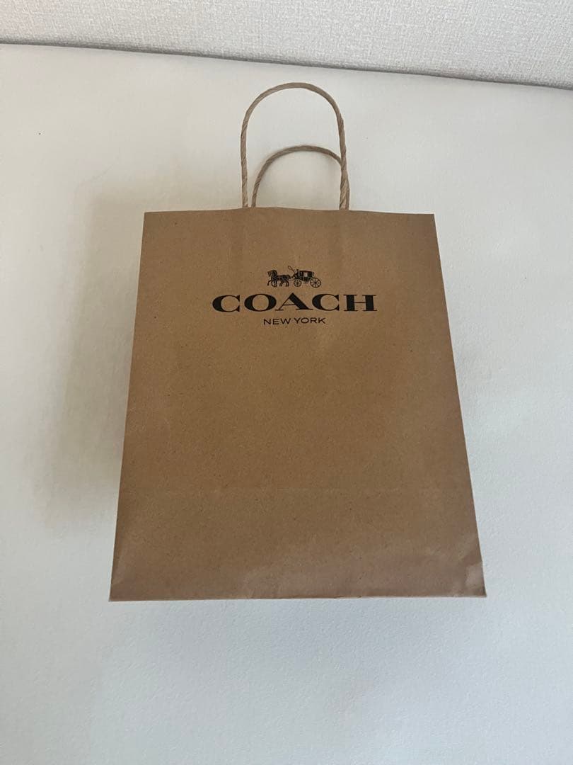 COACH 二つ折り財布 ブルー