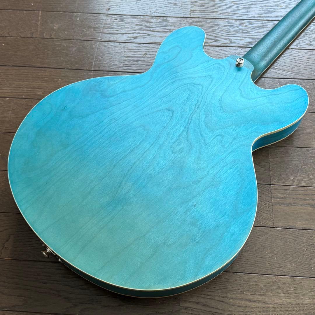 Epiphone Casino ￼Worn Worn Blue Denim