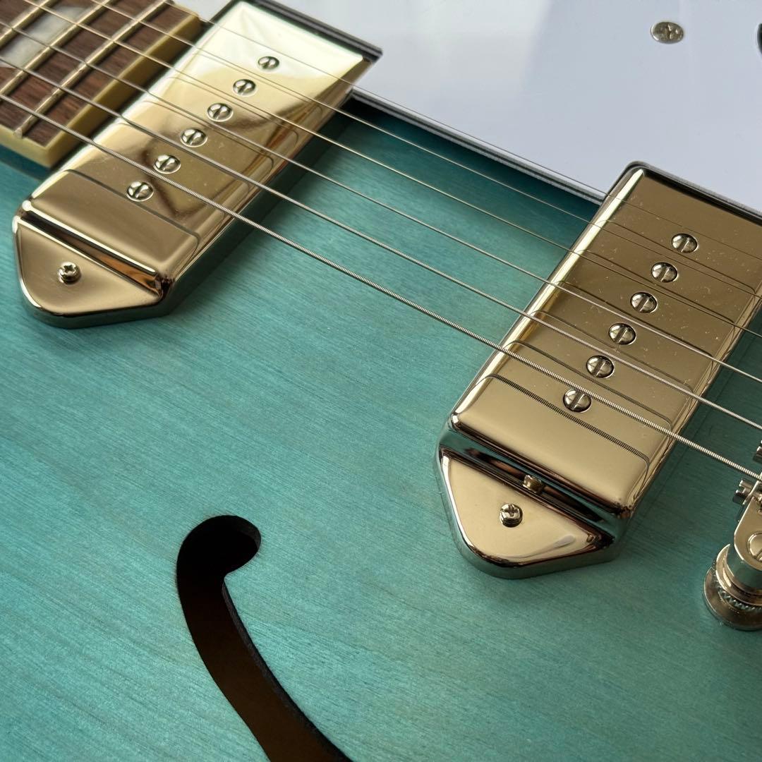 Epiphone Casino ￼Worn Worn Blue Denim