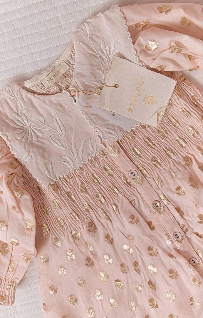 新品 Bonjour diary ワンピース dress 2y