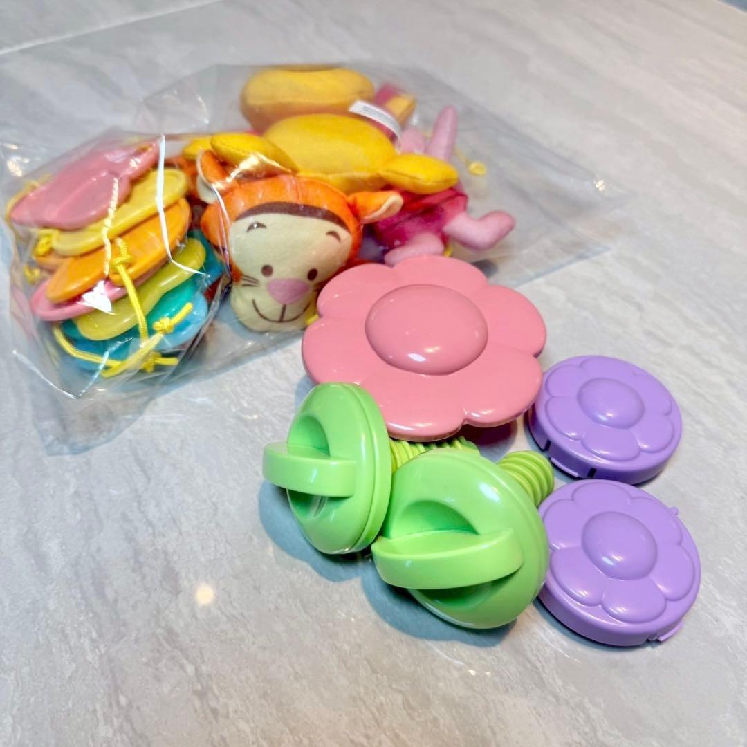 【付属品有】くまのプーさんえらべる回転6wayジムにへんしんメリー