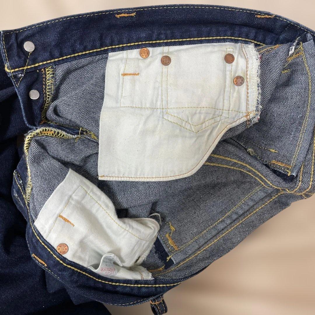 レディース　エビス　EVISU evisu デニム　ジーンズ　濃紺