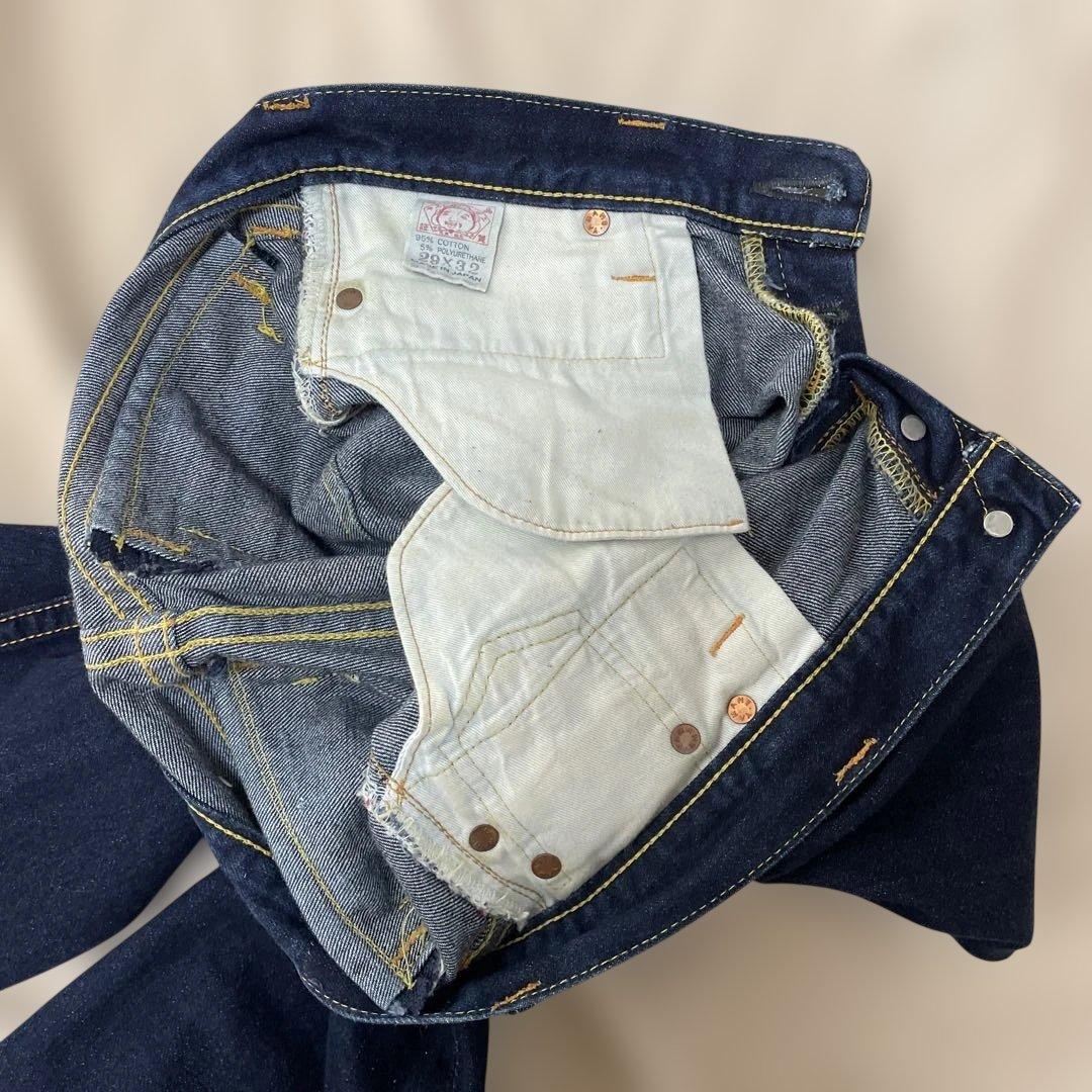 レディース　エビス　EVISU evisu デニム　ジーンズ　濃紺