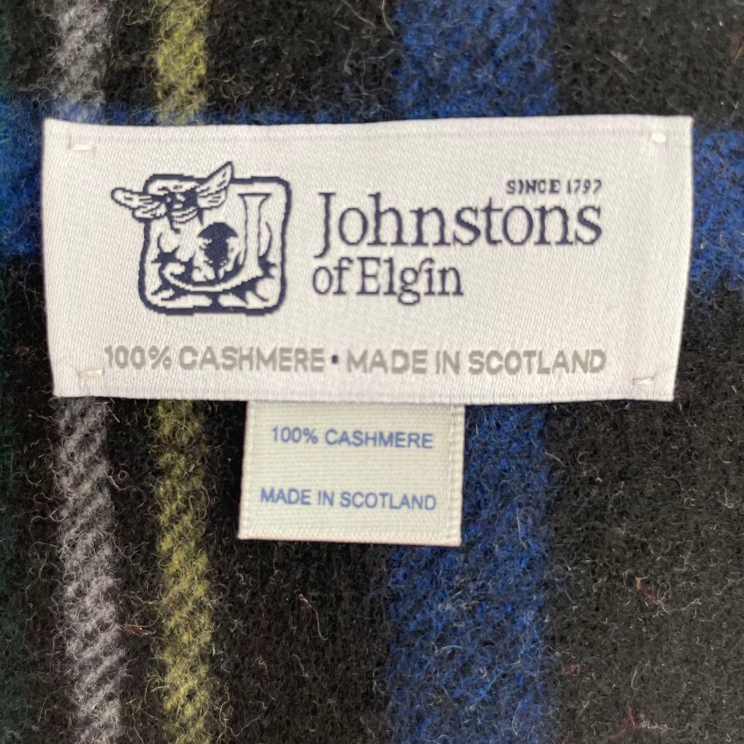 限定値下げJOHNSTONS OF ELGIN ジョンストンズ カシミアマフラー