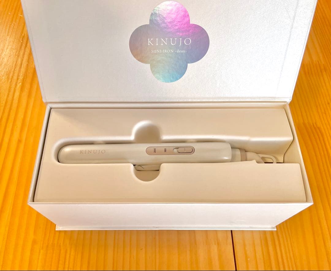 新品 KINUJO MINI IRON -deux- キヌージョ ミニ アイロン