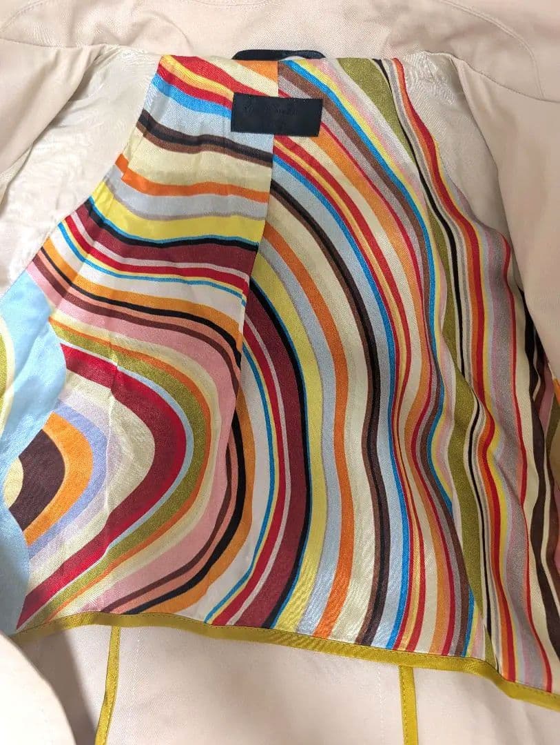 【美品】Paul Smith 　ポール・スミス　トレンチコート　40 　ベージュ