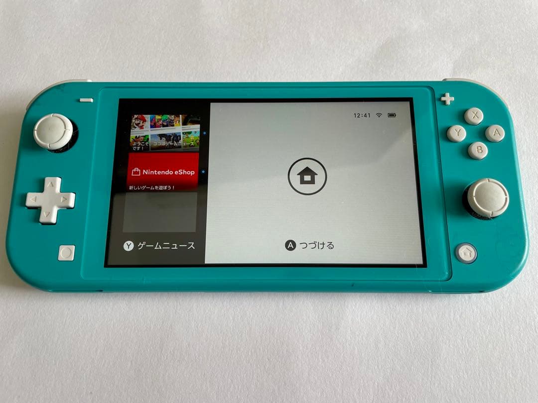 Nintendo Switch Lite ターコイズ 本体　動作確認済み