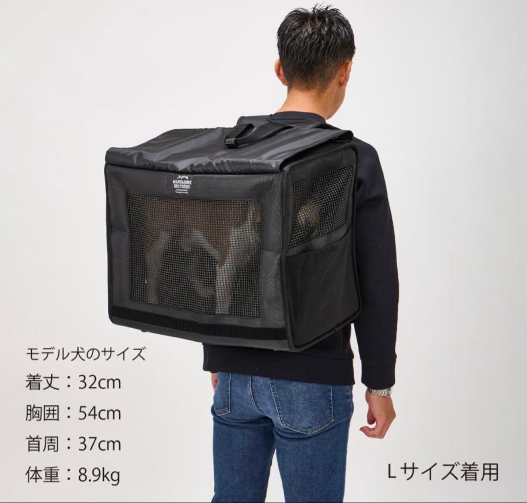 マンダリンブラザーズ ブリクストン キャリー バックパック ワイド L ブラック