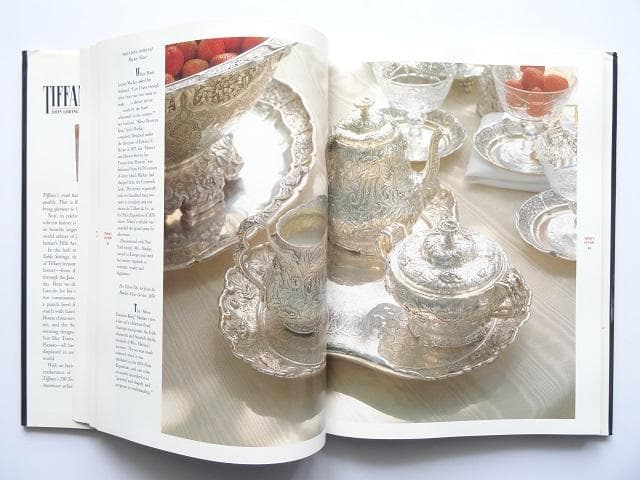 洋書◆ティファニー写真集 本 銀食器 工芸品 宝石 ジュエリー 真珠