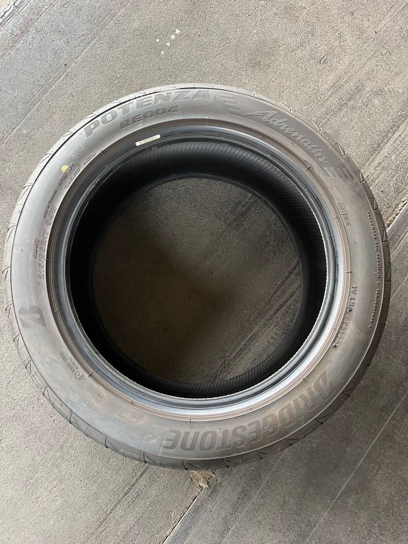 ブリヂストンPOTENZA RE004 215/55R17 4本セット