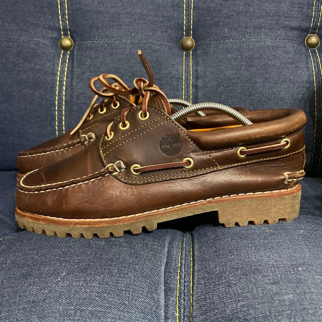 【美品】Timberland 3eye classic 8W 26センチ