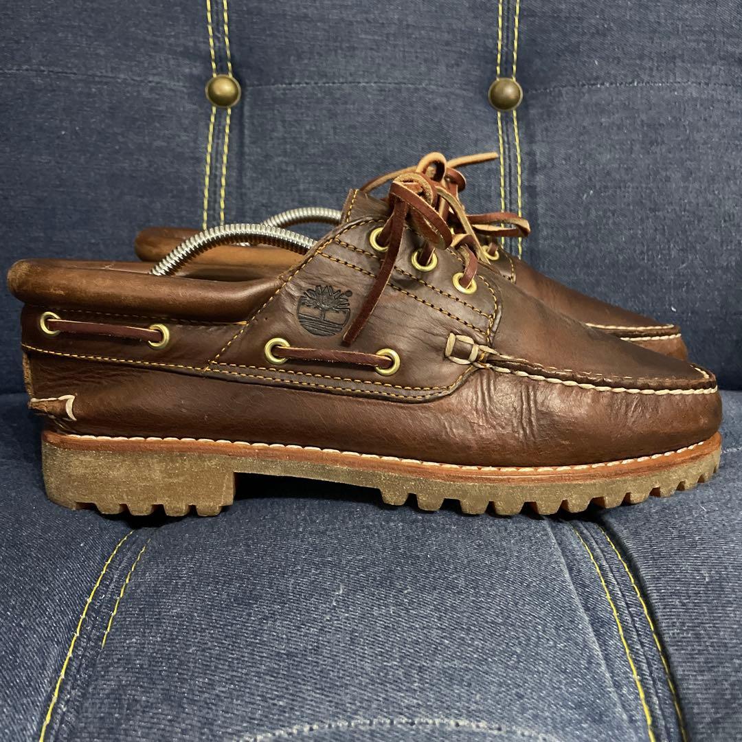 【美品】Timberland 3eye classic 8W 26センチ