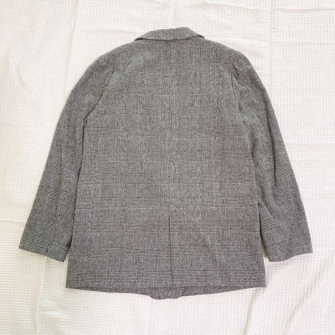 LOUNGEDRESS｜定価2.3万 21SS グレンチェックダブルジャケット