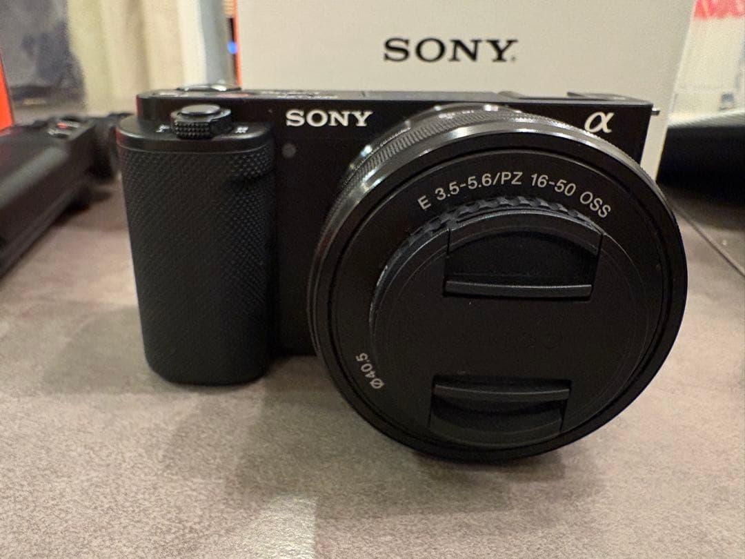 【美品】5年保証付き SONY ZV-E10 ミラーレスカメラ 4K